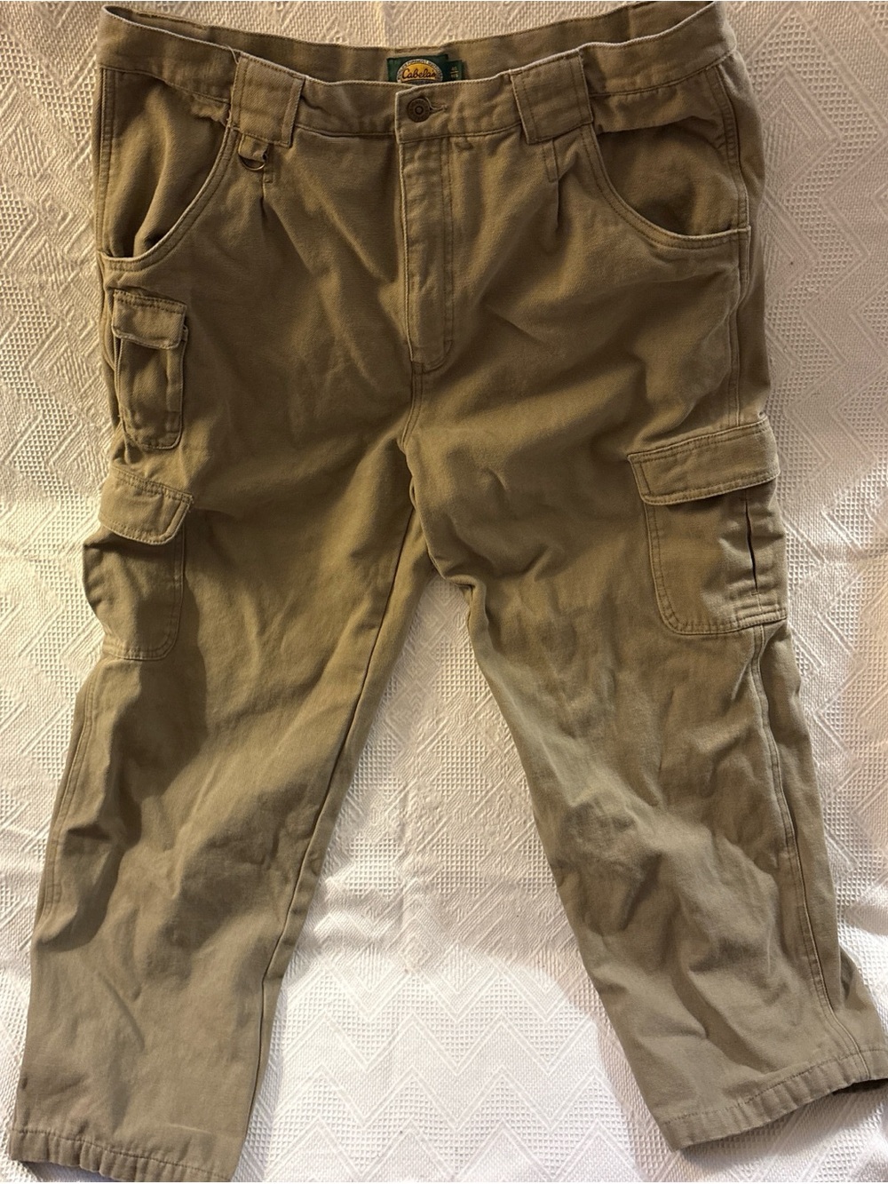 Cabela's Men's Cargo Pants in Khaki/Tan